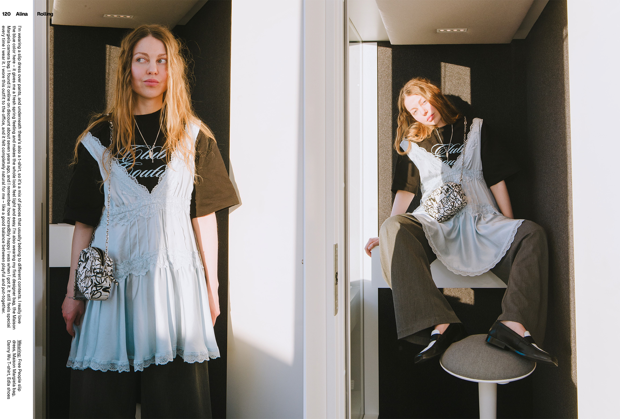 Alina-Mariia Hodz for Trickster Magazine Issue 03, spread 4