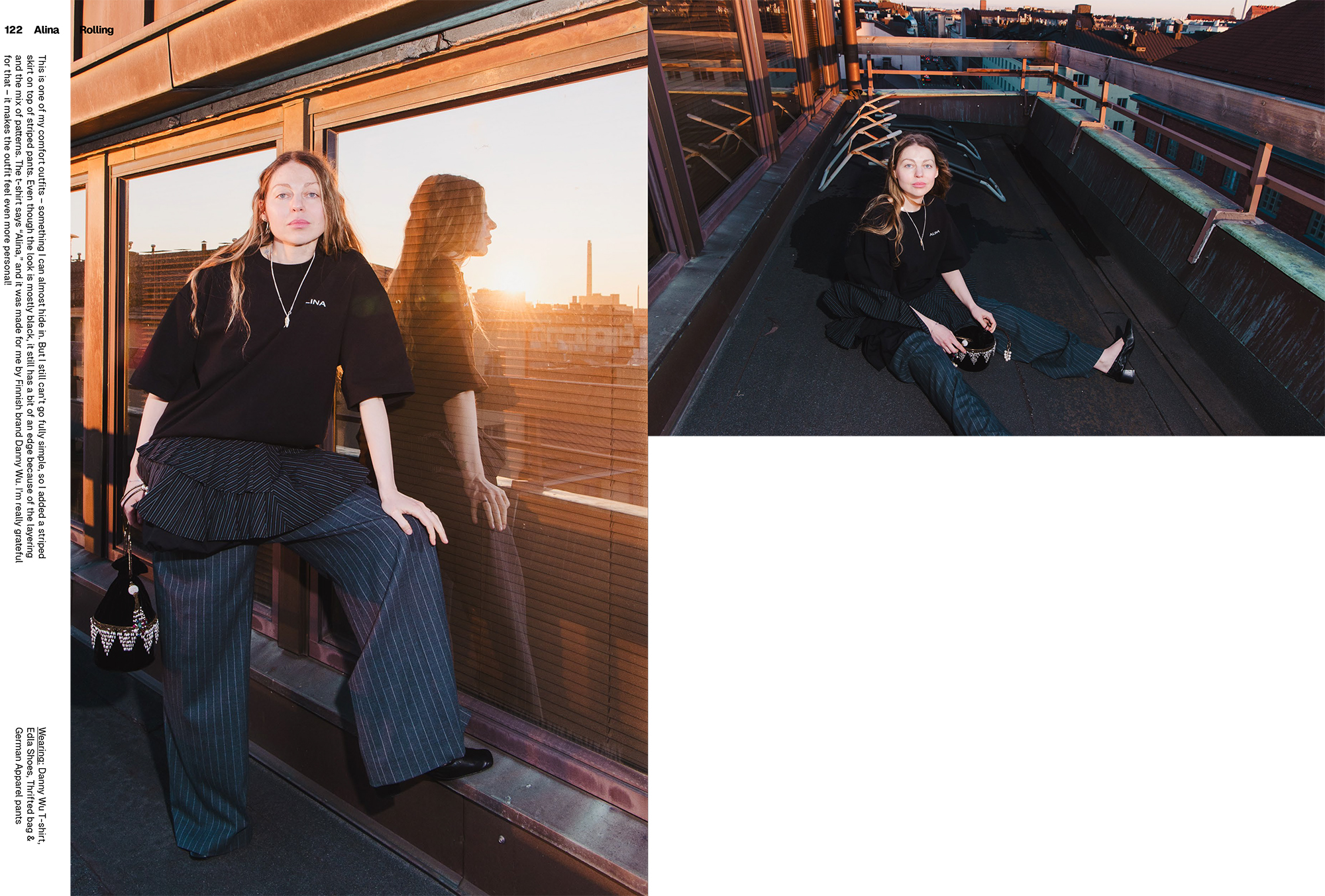 Alina-Mariia Hodz for Trickster Magazine Issue 03, spread 5